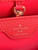 LV M43935 Louis Vuitton Capucines MM Taurillon Handbag Red