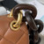 Chanel AS4165 Mini Flap Bag Lambskin Wenge Wood & Gold-Tone Metal Light Brown
