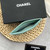 Chanel AP0941 CLASSIC CARD HOLDER Lambskin lake Blue