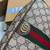 Gucci 760019 Gucci Savoy Toiletry Case With Web Brown