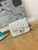 Chanel A35200 Mini Flap Bag 18cm Lambskin White 1115 With Ball