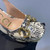 Gucci 723837 Women's python print high heel pump G66746