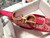 Dior M0446 Dior Saddle Bag Red Toile de Jouy Reverse Jacquard - shop2bag