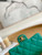 Chanel AS3828 Mini Flap Chain Bag Green Calfskin Gold