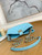 Chanel AS3476 HOBO Handbag Lambskin & Gold-Tone Metal Light Blue