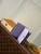LV M82515 Louis Vuitton Cléa Wallet Monogram empreinte Purple