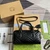 Gucci 746319 GG Marmont Small Top Handle Bag Black