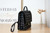 Chanel AS3662 LARGE BACKPACK Wool Tweed & Gold-Tone Metal Black