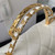 Chanel AS4307 Flap bag with Handle Lambskin white