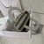Dior M0538 Small Lady My ABCDior Bag Pearlescent gray Cannage Lambskin
