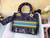 Dior M0565 Medium Lady D-Lite Multicolor Florilegio Embroidery M1028
