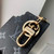 LV M01478 Louis Vuitton LV Chocolate Bar Figurine Key Holder and Bag Charm Black Leather