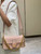 Fendi 8BR801 Baguette brooch Fendace Pink leather 8563 bag