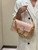 Fendi 8BR801 Baguette brooch Fendace Pink leather 8563 bag