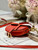 Dior S5685 Micro Saddle Bag With Strap Scarlet Orange Goatskin