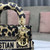 Dior M0500 MINI Lady D-LITE Bag Beige Multicolor Mizza Embroidery