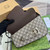Gucci 764155 Gucci Horsebit 1955 Small Shoulder Bag Beige/ebony