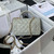 Chanel Mini flap Lambskin bag with top handle AS2431 Light Green Gold