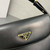 Prada 1BD365 Leather shoulder bag Black