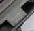 Dior M0456 Mini Saddle Bag With Strap Gray Grained Calfskin