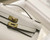 Hermes Kelly Pouchette Swift Leather clutch bag Gold H230271