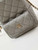 Chanel Ap3753 CLASSIC MINI Backpack Calfskin Grey