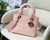 Dior M0565 Medium Lady D-Lite Bag Pink - Voguebags