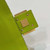 Fendi 8BR600 Medium Baguette Acid green sequin and leather bag 8601