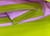 Fendi 8BR600 Medium Baguette Acid green sequin and leather bag 8601