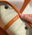 Hermes Orange Clemence Garden Party 30cm Bag H239039