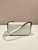 Prada 1BD339 Leather Shoulder Bag White