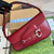 Gucci 764155 Gucci Horsebit 1955 Shoulder Bag Red