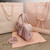 MiuMiu 5BB124 Matelassé Nappa Leather Top-handle Bag Pink