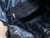 Chanel 22 Handbag Metallic Calfskin AS3261 Blue Gold Metal