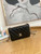 Chanel A88632 WOC 19 Chain Wallet Bag Black Lambskin Gold