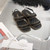 Chanel Women's Sandals Chanel Slippers Lambskin C90138