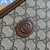 Gucci 760021 Messenger Bag With Interlocking G Brown
