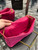YSL 553804 Saint Laurent Reversible Medium Kate in Suede Rose Red