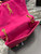 YSL 553804 Saint Laurent Reversible Medium Kate in Suede Rose Red