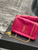 YSL 553804 Saint Laurent Reversible Medium Kate in Suede Rose Red