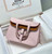 Hermes halzan 25 clemence stamp B Silver H98805