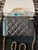 Chanel A96035 CLUTCH Lambskin Vanity Box bag Black