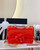 Chanel AS4388 Small Flap Bag Patent Calfskin & Gold Metal Red