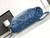 Chanel 22 Backpack AS3859 Denim Blue canvas With Sliver Logo