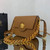 Versace DBFI067 La Medusa Small Handbag 1067 Tan