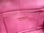 Chanel AS4848 Mini Flap bag With top handle Rose Red