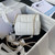 Chanel AS3330 Mini Flap 17cm Bag White Lambskin