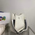 Prada Leather hobo bag 1BC073 white