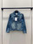 Celine 2Q768365M Denimdark Union Wash Jacket C99076