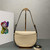 Prada 1BD365 Leather shoulder bag Beige
